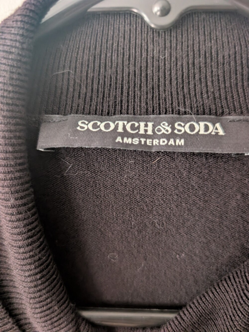 Scotch And Soda Black Women's Turtleneck Sweater Size Medium - Picture 2 of 6